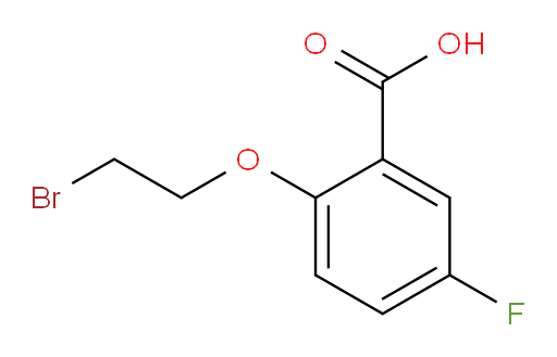 2-(2-bromoethoxy)-5-fluorobenzoic acid