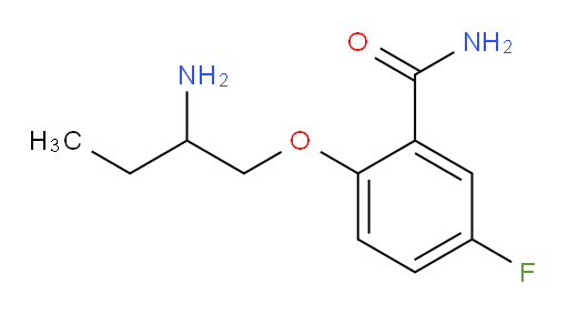 2-(2-aminobutoxy)-5-fluorobenzamide