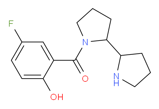 [2,2'-bipyrrolidin]-1-yl(5-fluoro-2-hydroxyphenyl)methanone