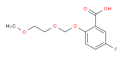 5-fluoro-2-((2-methoxyethoxy)methoxy)benzoic acid