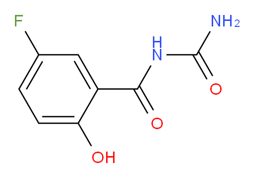 N-carbamoyl-5-fluoro-2-hydroxybenzamide