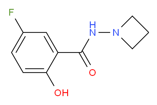 N-(azetidin-1-yl)-5-fluoro-2-hydroxybenzamide