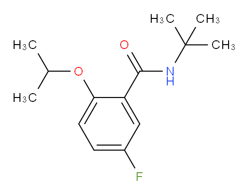 N-(tert-butyl)-5-fluoro-2-isopropoxybenzamide