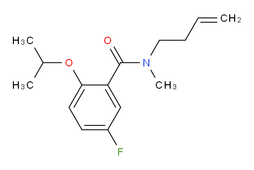 N-(but-3-en-1-yl)-5-fluoro-2-isopropoxy-N-methylbenzamide