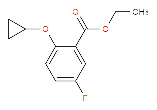 ethyl 2-cyclopropoxy-5-fluorobenzoate