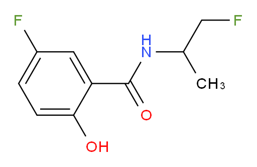 5-fluoro-N-(1-fluoropropan-2-yl)-2-hydroxybenzamide