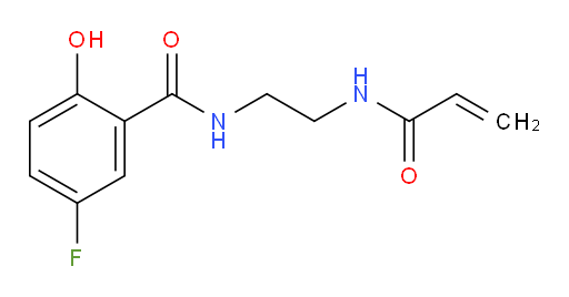 N-(2-acrylamidoethyl)-5-fluoro-2-hydroxybenzamide