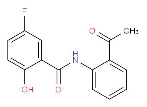 N-(2-acetylphenyl)-5-fluoro-2-hydroxybenzamide