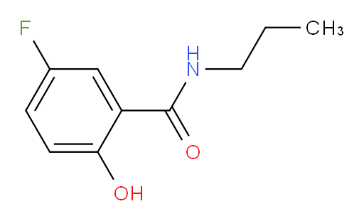 5-fluoro-2-hydroxy-N-propylbenzamide