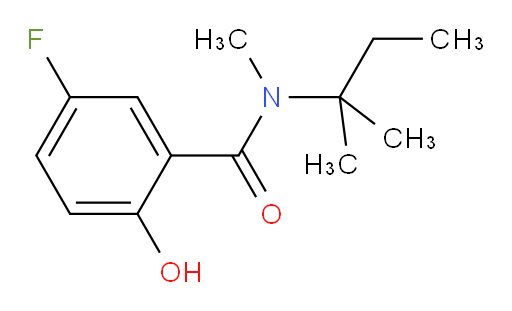 5-fluoro-2-hydroxy-N-methyl-N-(tert-pentyl)benzamide