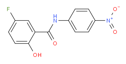 5-fluoro-2-hydroxy-N-(4-nitrophenyl)benzamide