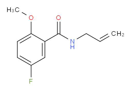 N-allyl-5-fluoro-2-methoxybenzamide