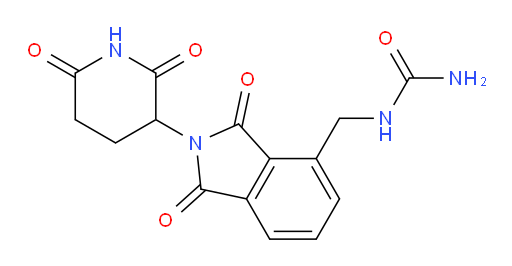 1-((2-(2,6-dioxopiperidin-3-yl)-1,3-dioxoisoindolin-4-yl)methyl)urea