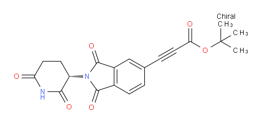 (S)-tert-butyl 3-(2-(2,6-dioxopiperidin-3-yl)-1,3-dioxoisoindolin-5-yl)propiolate