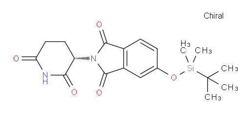 (S)-5-((tert-butyldimethylsilyl)oxy)-2-(2,6-dioxopiperidin-3-yl)isoindoline-1,3-dione
