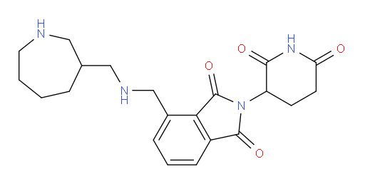 4-(((azepan-3-ylmethyl)amino)methyl)-2-(2,6-dioxopiperidin-3-yl)isoindoline-1,3-dione