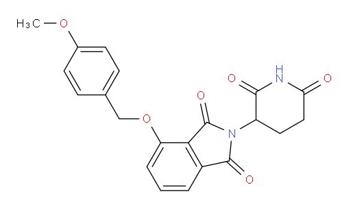 2-(2,6-dioxopiperidin-3-yl)-4-((4-methoxybenzyl)oxy)isoindoline-1,3-dione