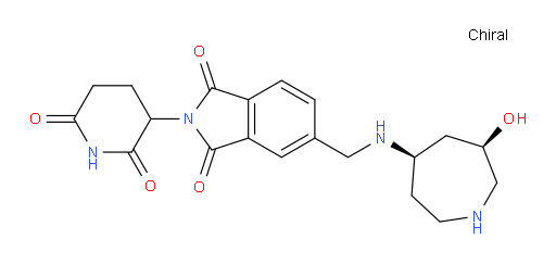 2-(2,6-dioxopiperidin-3-yl)-5-((((4R,6R)-6-hydroxyazepan-4-yl)amino)methyl)isoindoline-1,3-dione