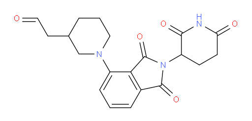 2-(1-(2-(2,6-dioxopiperidin-3-yl)-1,3-dioxoisoindolin-4-yl)piperidin-3-yl)acetaldehyde