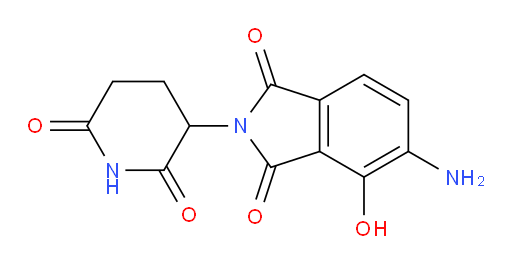 5-amino-2-(2,6-dioxopiperidin-3-yl)-4-hydroxyisoindoline-1,3-dione