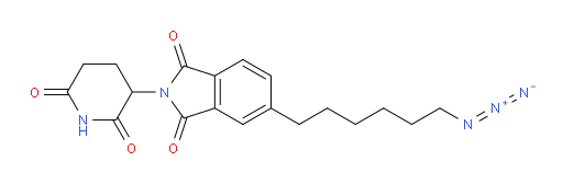 5-(6-azidohexyl)-2-(2,6-dioxopiperidin-3-yl)isoindoline-1,3-dione