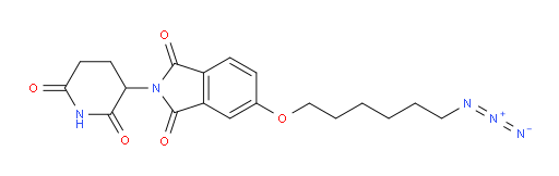 5-((6-azidohexyl)oxy)-2-(2,6-dioxopiperidin-3-yl)isoindoline-1,3-dione