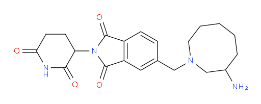 5-((3-aminoazocan-1-yl)methyl)-2-(2,6-dioxopiperidin-3-yl)isoindoline-1,3-dione
