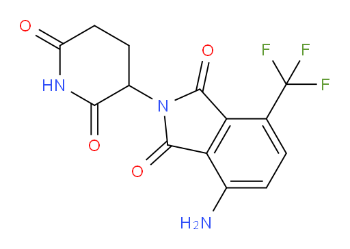 4-amino-2-(2,6-dioxopiperidin-3-yl)-7-(trifluoromethyl)isoindoline-1,3-dione