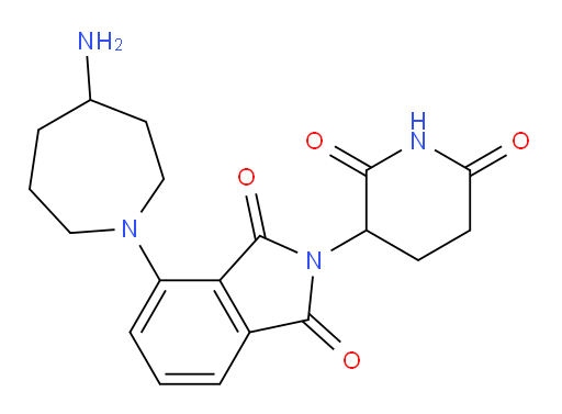 4-(4-aminoazepan-1-yl)-2-(2,6-dioxopiperidin-3-yl)isoindoline-1,3-dione