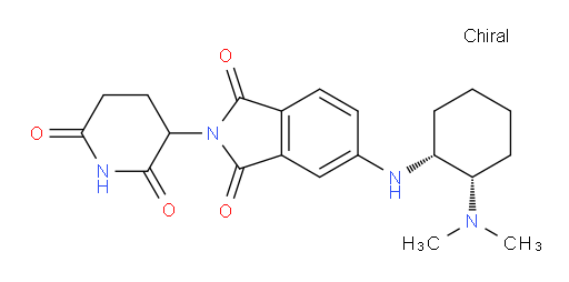 5-(((1R,2S)-2-(dimethylamino)cyclohexyl)amino)-2-(2,6-dioxopiperidin-3-yl)isoindoline-1,3-dione