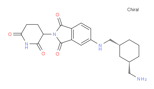 5-((((1R,3S)-3-(aminomethyl)cyclohexyl)methyl)amino)-2-(2,6-dioxopiperidin-3-yl)isoindoline-1,3-dione