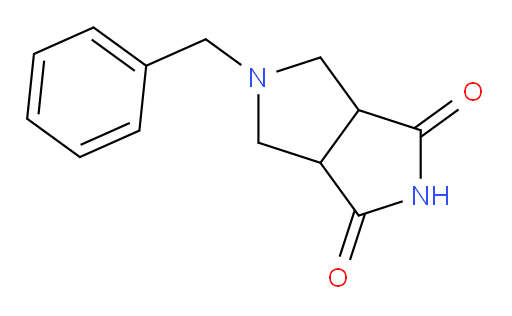 Tetrahydro-5-(benzyl)-pyrrolo[3,4-c]pyrrol-1,3(2H,3aH)-dione