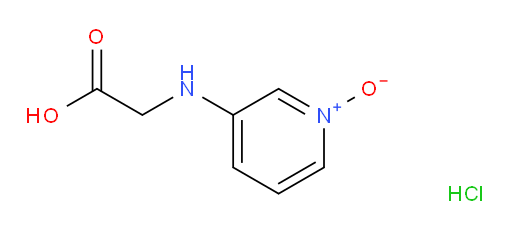 3-((carboxymethyl)amino)pyridine 1-oxide hydrochloride