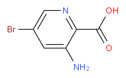 3-amino-5-bromopyridine-2-carboxylic acid