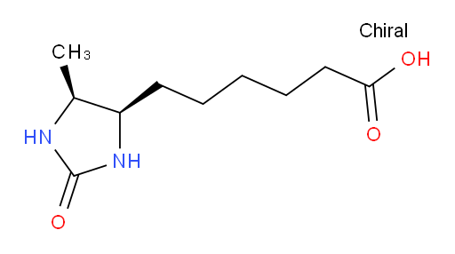 Dethiobiotin;DESTHIOBIOTIN;D-DESTHIOBIOTIN;DL-DESTHIOBIOTIN;5-METHYL-2-OXO-4-IMIDAZOLINE-CAPROIC ACID;5-Methyl-2-oxo-4-imidazolidinehexanoic acid;6-(5-methyl-2-oxo-imidazolidin-4-yl)hexanoic acid;(4R)-2-Oxo-5α-methylimidazolidine-4α-hexanoic acid;(4R-cis)-5-methyl-2-oxoimidazolidine-4-hexanoic acid;[4R,5S,(+)]-5-Methyl-2-oxo-4-imidazolidinehexanoic acid