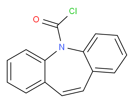 n-chl;Dibenz [b;Dibenz[b,f]azepine-5;CHLOROCARBONYL LIMINOSTILBEN;CarbaMazepine EP IMpurity-F;N-Chlorocarbonyliminostilbene;f]azepine-5-carbonyl chloride;iminostilben carbonyl chloride;5-chlorocarbonyl iminostilbene;IMINOSTILBENE CARBONYL CHLORIDE
