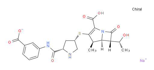 Ertapenem monosodium