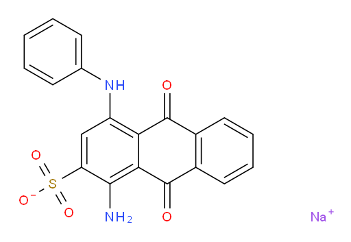 1-amino-9,10-dioxo-4-(phenylamino)-9,10-dihydroanthracene-2-sulfonic acid, sodium salt