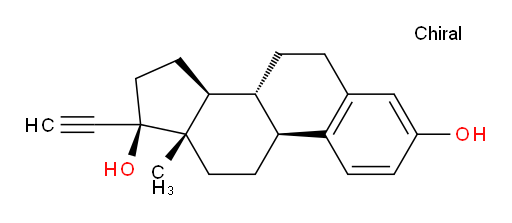 (8R,9S,13S,14S,17R)-17-ethynyl-13-methyl-7,8,9,11,12,13,14,15,16,17-decahydro-6H-cyclopenta[a]phenanthrene-3,17-diol