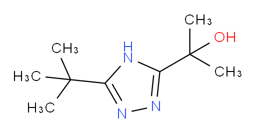 2-(5-tert-butyl-4H-1,2,4-triazol-3-yl)propan-2-ol