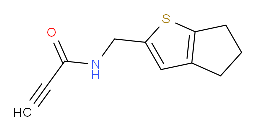 N-({4H,5H,6H-cyclopenta[b]thiophen-2-yl}methyl)prop-2-ynamide