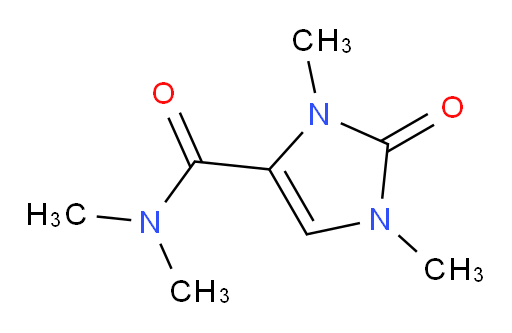 N,N,1,3-tetramethyl-2-oxo-2,3-dihydro-1H-imidazole-4-carboxamide