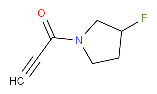 1-(3-fluoropyrrolidin-1-yl)prop-2-yn-1-one