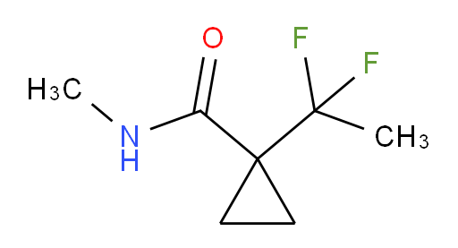 1-(1,1-difluoroethyl)-N-methylcyclopropane-1-carboxamide