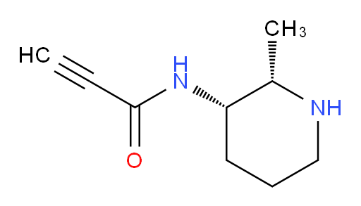 rac-N-[(2R,3R)-2-methylpiperidin-3-yl]prop-2-ynamide