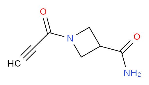 1-(prop-2-ynoyl)azetidine-3-carboxamide