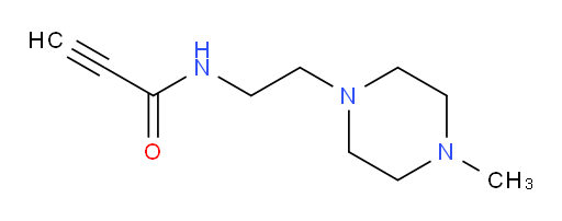 N-[2-(4-methylpiperazin-1-yl)ethyl]prop-2-ynamide