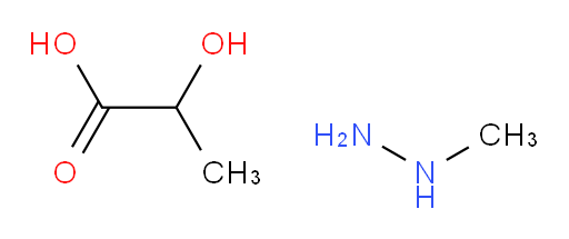 methylhydrazine 2-hydroxypropanoate