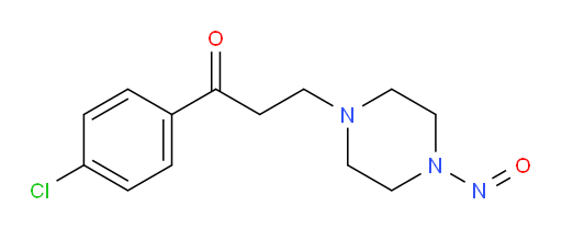 1-(4-chlorophenyl)-3-(4-nitrosopiperazin-1-yl)propan-1-one
