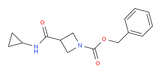 benzyl 3-(cyclopropylcarbamoyl)azetidine-1-carboxylate